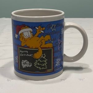 Garfield 1996 PAWS Christmas Coffee Mug
